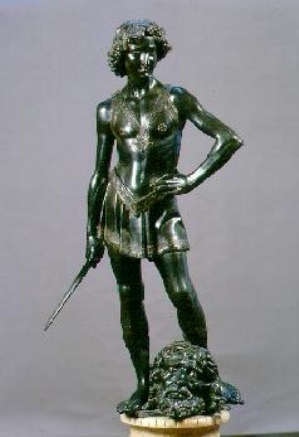 david con oro dopo restauro andrea del verrocchio
