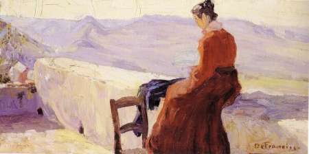 Pietro De Francisco - Eleonora in rosso - 1902