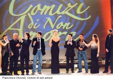 Francesco Vezzoli, Comizi di non amore