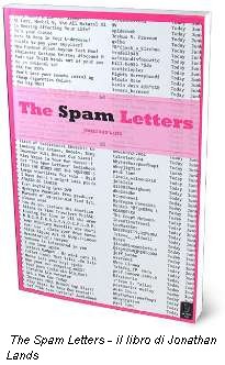 The Spam Letters - il libro di Jonathan Lands