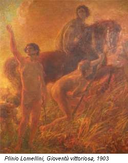 Plinio Lomellini, Giovent� vittoriosa, 1903