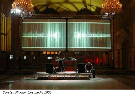 Carsten Nicolai, Live media 2006