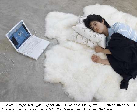 Michael Elmgreen & Ingar Dragset, Andrea Candela, Fig. 1, 2006, Ex. unico Mixed media Installazione - dimensioni variabili - Courtesy Galleria Massimo De Carlo