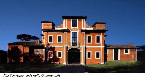 Villa Carpegna, sede della Quadriennale