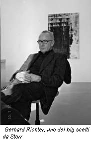 Gerhard Richter, uno dei big scelti da Storr