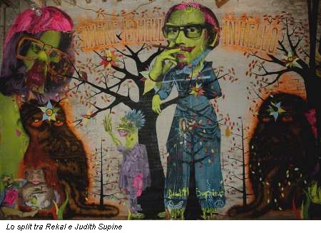 Lo split tra Rekal e Judith Supine