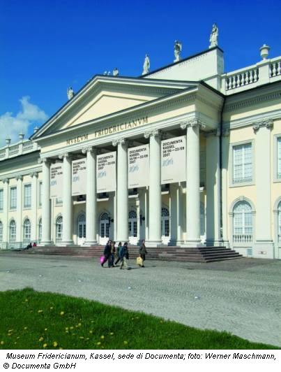 Museum Fridericianum, Kassel, sede di Documenta; foto: Werner Maschmann, &copy; Documenta GmbH
