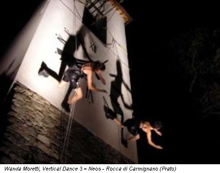 Wanda Moretti, Vertical Dance 3 = Neos - Rocca di Carmignano (Prato)