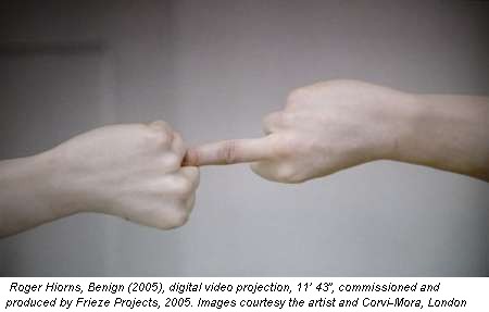 Roger Hiorns, Benign (2005), digital video projection, 11� 43�, commissioned and produced by Frieze Projects, 2005. Images courtesy the artist and Corvi-Mora, London