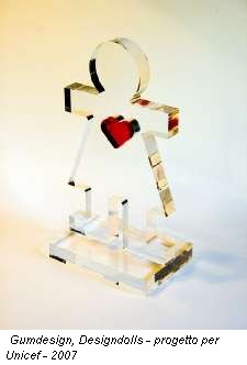 Gumdesign, Designdolls - progetto per Unicef - 2007