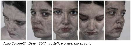 Vania Comoretti - Deep - 2007 - pastello e acquerello su carta