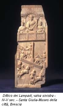 Dittico dei Lampadi, valva sinistra - IV-V sec. - Santa Giulia-Museo della citt�, Brescia