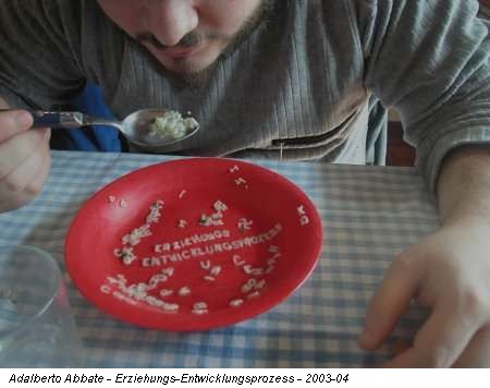 Adalberto Abbate - Erziehungs-Entwicklungsprozess - 2003-04
