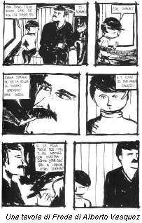 Una tavola di Freda di Alberto Vasquez