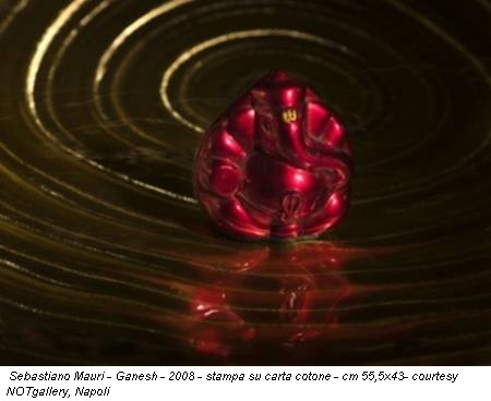 Sebastiano Mauri - Ganesh - 2008 - stampa su carta cotone - cm 55,5x43- courtesy NOTgallery, Napoli