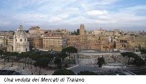 Una veduta dei Mercati di Traiano
