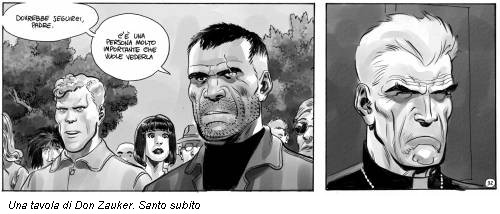 Una tavola di Don Zauker. Santo subito