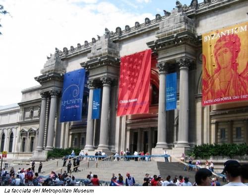 La facciata del Metropolitan Museum