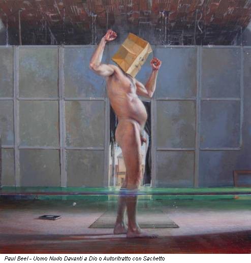 Paul Beel - Uomo Nudo Davanti a Dio o Autoritratto con Sachetto