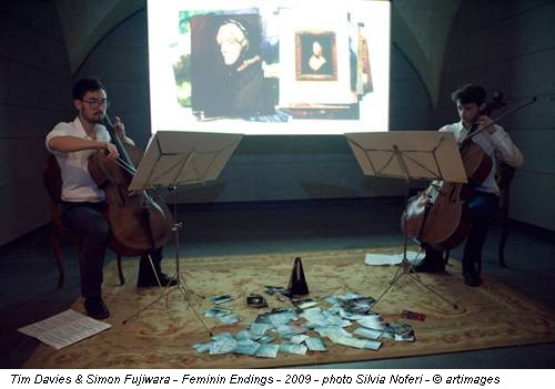 Tim Davies & Simon Fujiwara - Feminin Endings - 2009 - photo Silvia Noferi - © artimages