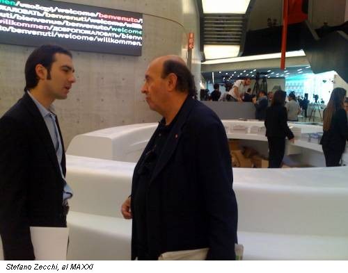 Stefano Zecchi, al MAXXI