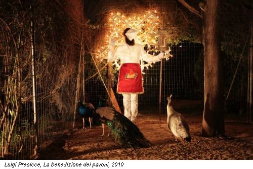 Luigi Presicce, La benedizione dei pavoni, 2010