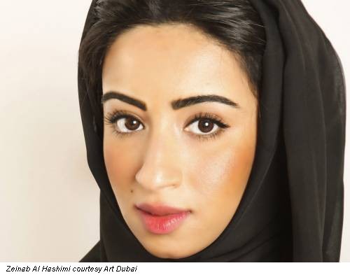 Zeinab Al Hashimi courtesy Art Dubai