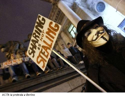 ACTA la protesta a Berlino