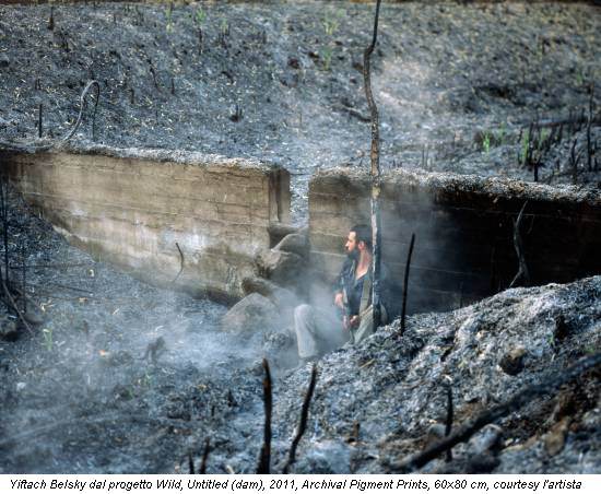 Yiftach Belsky dal progetto Wild, Untitled (dam), 2011, Archival Pigment Prints, 60x80 cm, courtesy l'artista