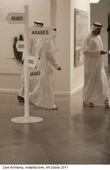 Ziad Abillama, installazione, Art Dubai 2011