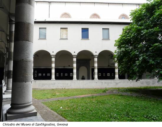Chiostro del Museo di Sant'Agostino, Genova