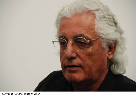 Germano Celant, photo F. Baldi