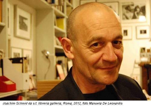 Joachim Schmid da s.t. libreria galleria, Roma, 2012, foto Manuela De Leonardis