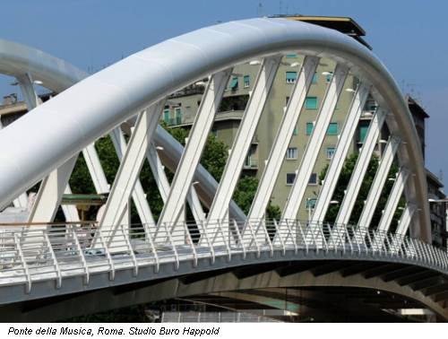 Ponte della Musica, Roma. Studio Buro Happold