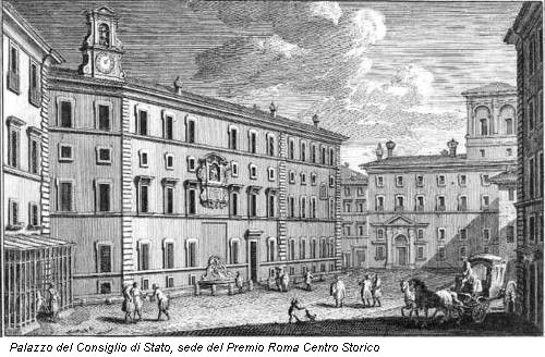 Palazzo del Consiglio di Stato, sede del Premio Roma Centro Storico