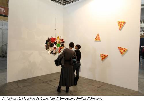 Artissima 18, Massimo de Carlo, foto di Sebastiano Pellion di Persano
