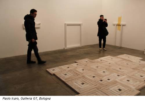 Paolo Icaro, Galleria G7, Bologna