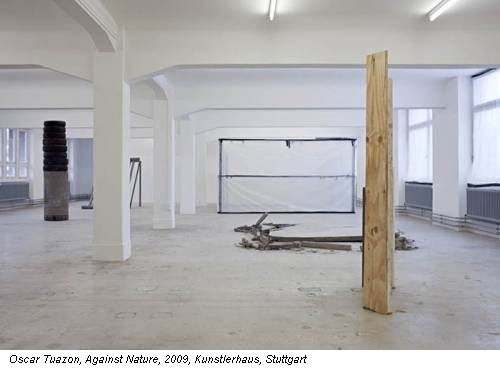Oscar Tuazon, Against Nature, 2009, Kunstlerhaus, Stuttgart
