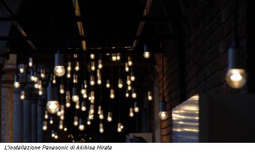 L'installazione Panasonic di Akihisa Hirata