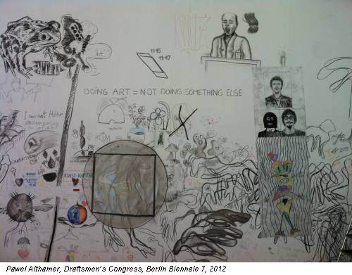 Pawel Althamer, Draftsmen�s Congress, Berlin Biennale 7, 2012