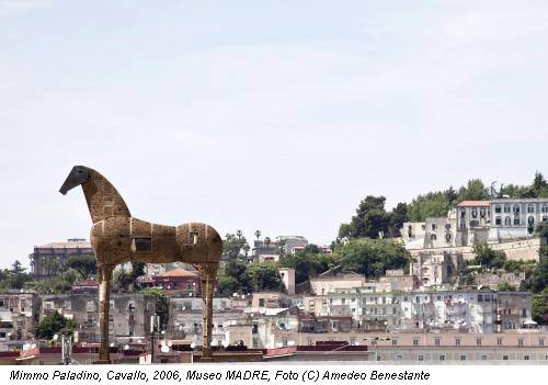 Mimmo Paladino, Cavallo, 2006, Museo MADRE, Foto (C) Amedeo Benestante