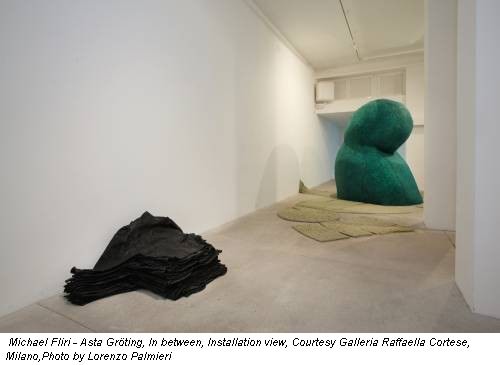 Michael Fliri - Asta Gr�ting, In between, Installation view, Courtesy Galleria Raffaella Cortese, Milano,Photo by Lorenzo Palmieri