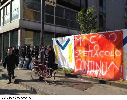 MACAO pochi minuti fa