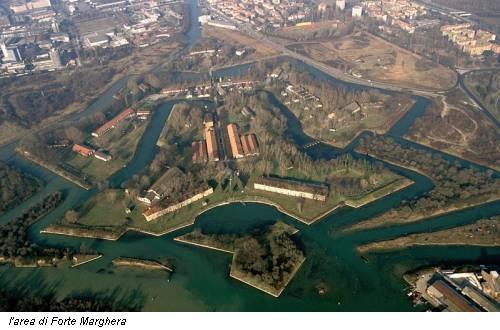 l'area di Forte Marghera