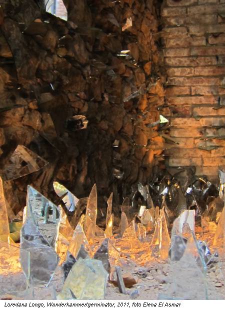 Loredana Longo, Wunderkammer/germinator, 2011, foto Elena El Asmar