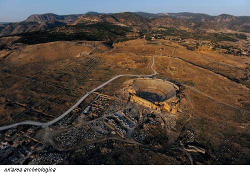 un'area archeologica