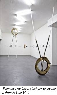 Tommaso de Luca, vincitore ex aequo al Premio Lum 2011