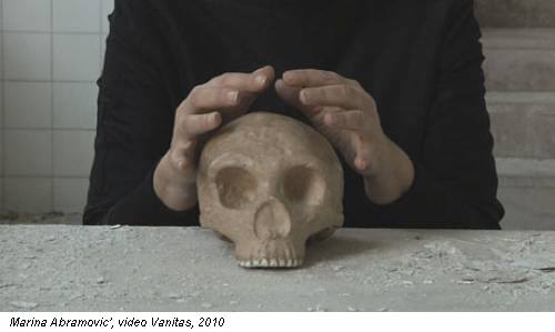 Marina Abramovic', video Vanitas, 2010