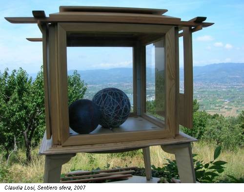 Claudia Losi, Sentiero sfera, 2007