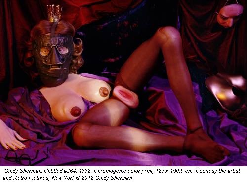 Cindy Sherman. Untitled #264. 1992. Chromogenic color print, 127 x 190.5 cm. Courtesy the artist and Metro Pictures, New York &copy; 2012 Cindy Sherman